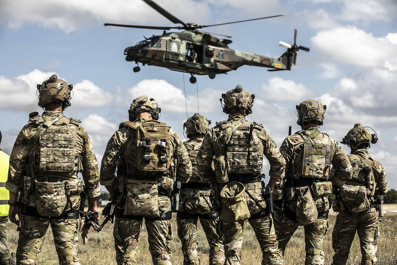 Así prepara el Ejército de Tierra en Agoncillo sus misiones a bordo del Bhelma