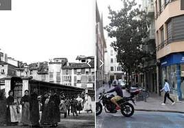 La antigua plaza de la Verdura