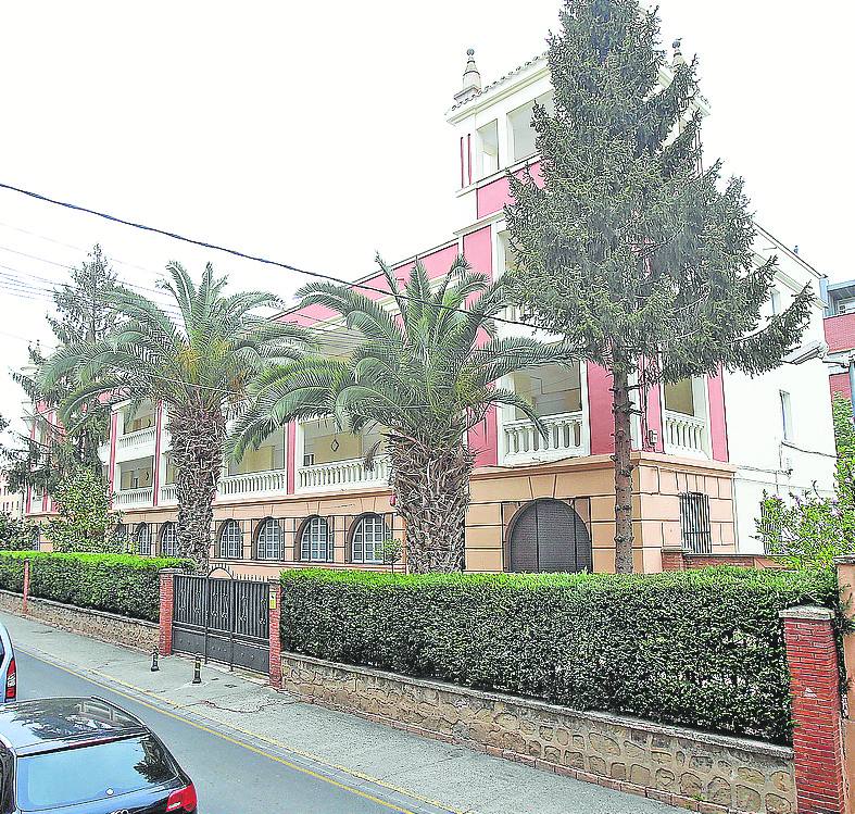 La residencia logístico-militar en la actual avenida Bailén.