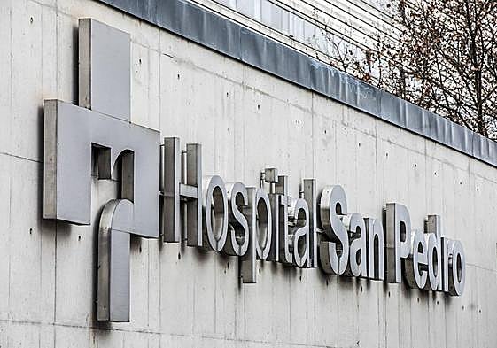 Exterior del Hospital San Pedro en Logroño.