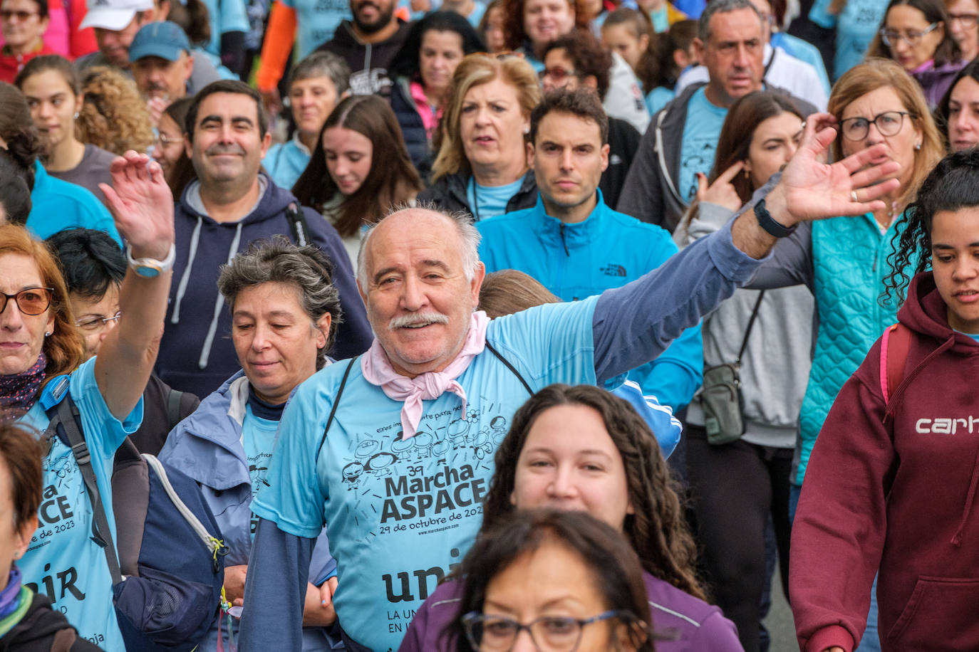 Las imágenes de la Marcha Aspace