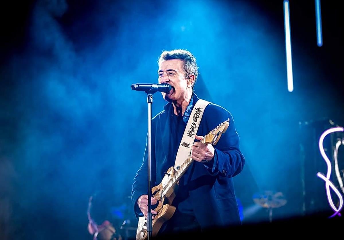 El cantante Manolo García.