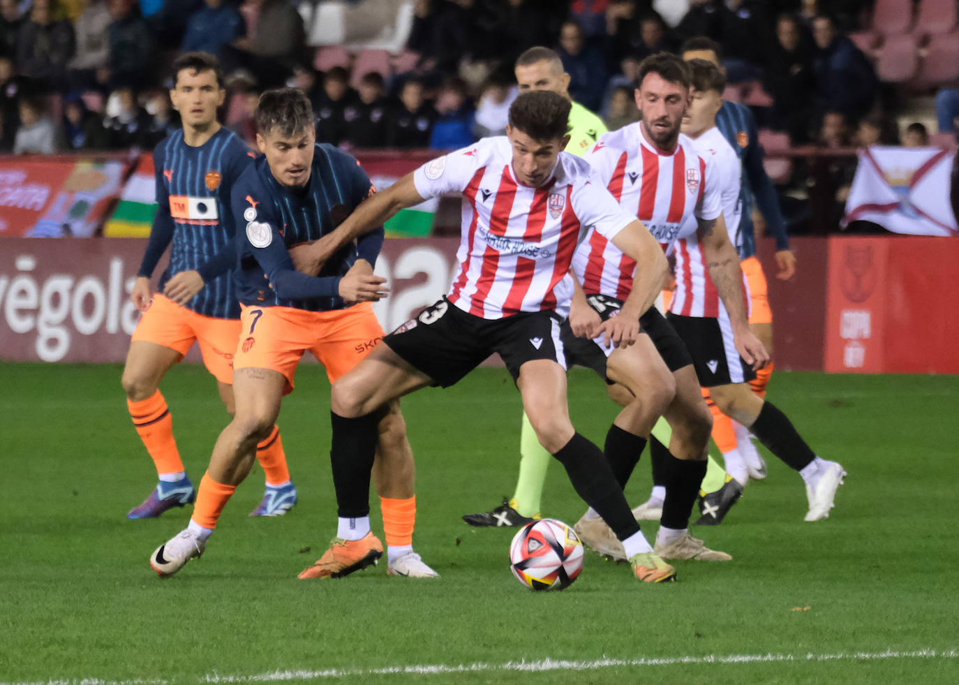 Las imágenes del partido UDL-Valencia