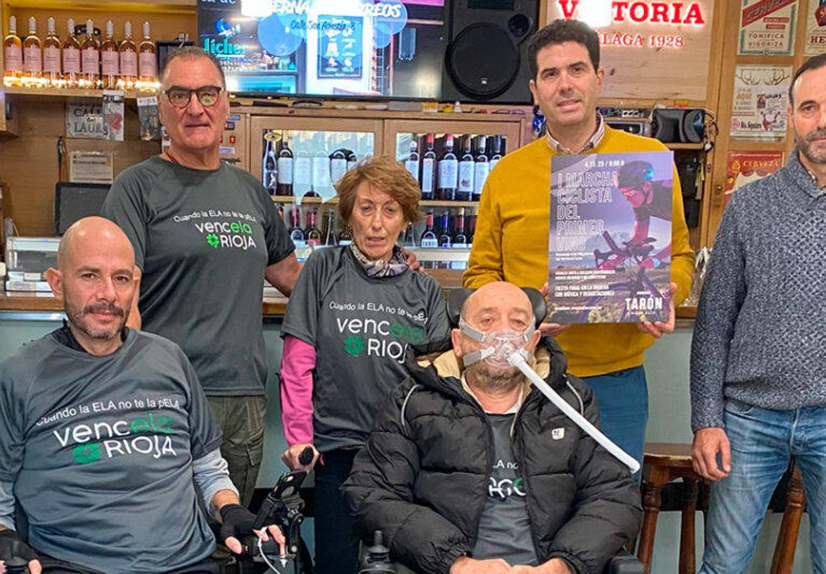 Presentación de la I Marcha Ciclista del Primer Vino en La Rioja Alta