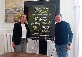 Presentación del festival KalagurriRock.