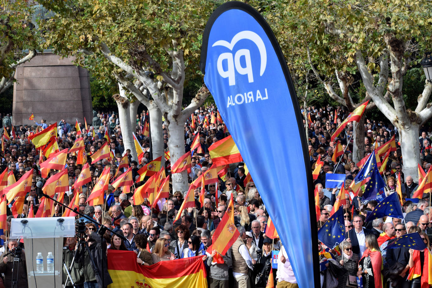 La Rioja clama contra la amnistía