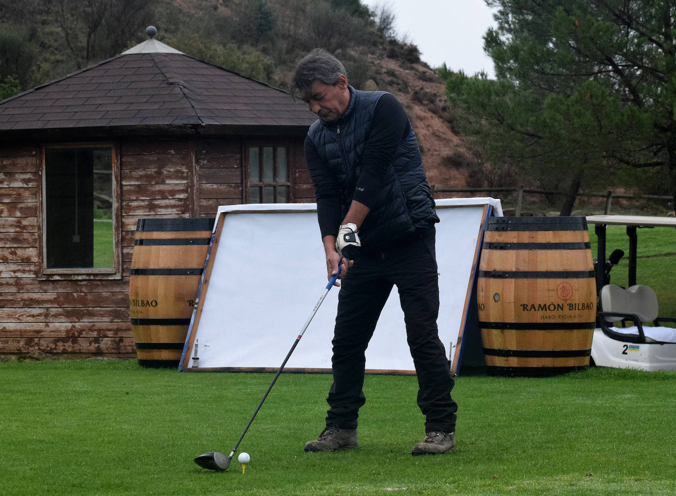 Ramón Bilbao, protagonista del Torneo Rioja&amp;Golf