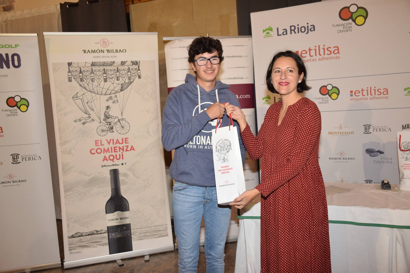 Entrega de premios del Torneo Rioja&amp;Gof Ramón Bilbao