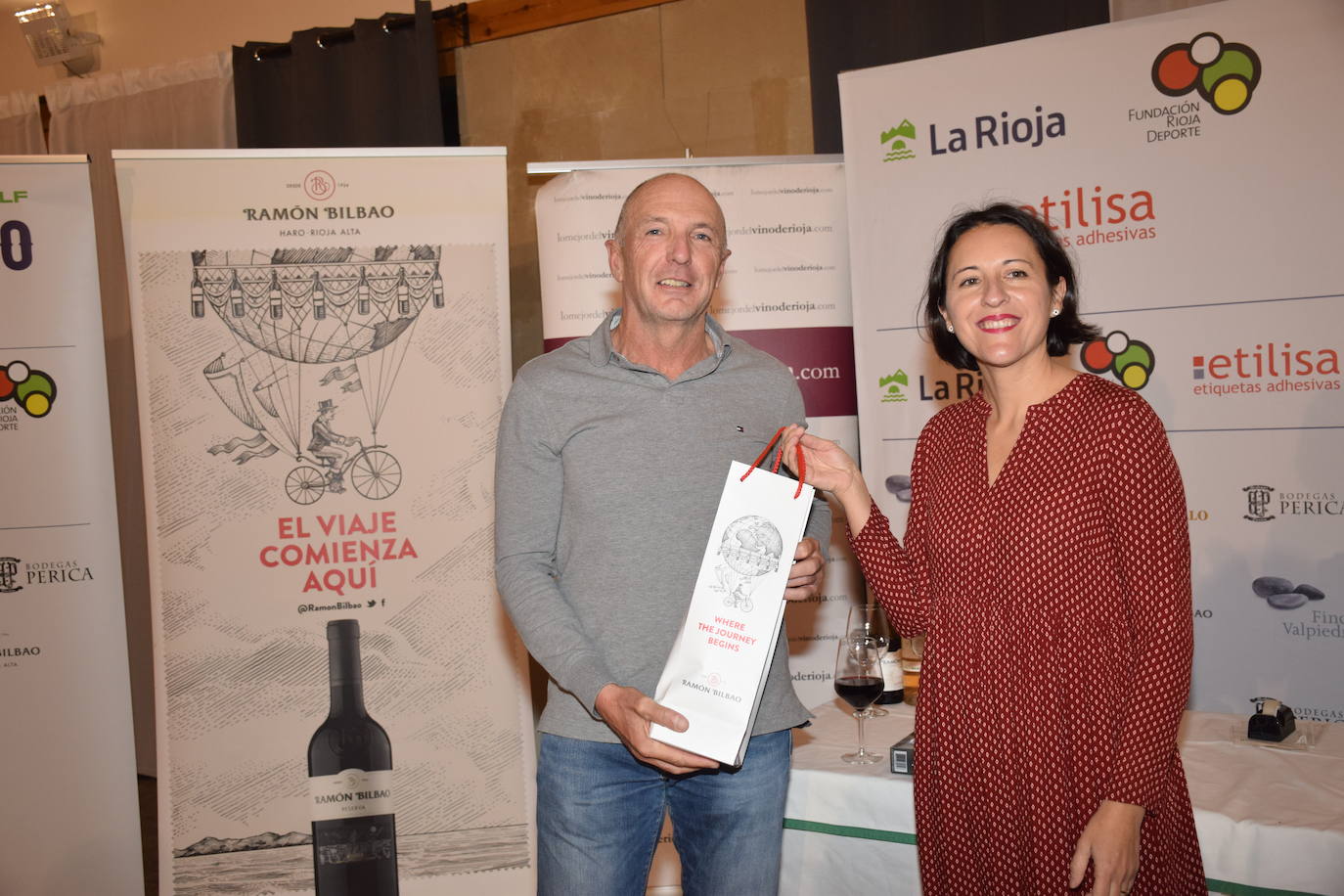 Entrega de premios del Torneo Rioja&amp;Gof Ramón Bilbao