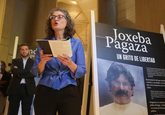 'Un grito de libertad', exposición sobre Joxeba Pagaza en en Parlamento