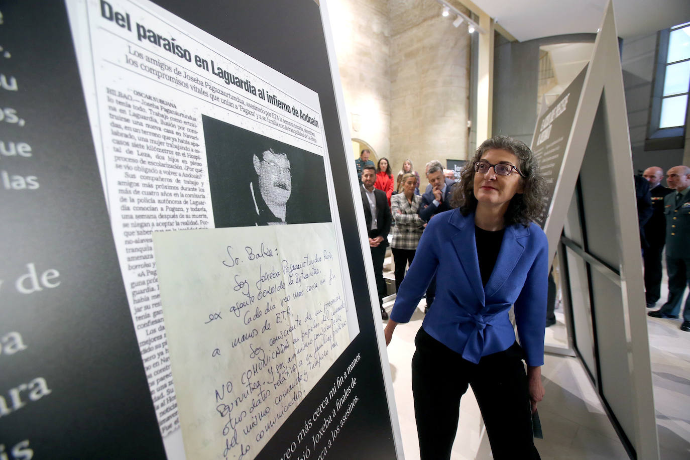 &#039;Un grito de libertad&#039;, exposición sobre Joxeba Pagaza en en Parlamento