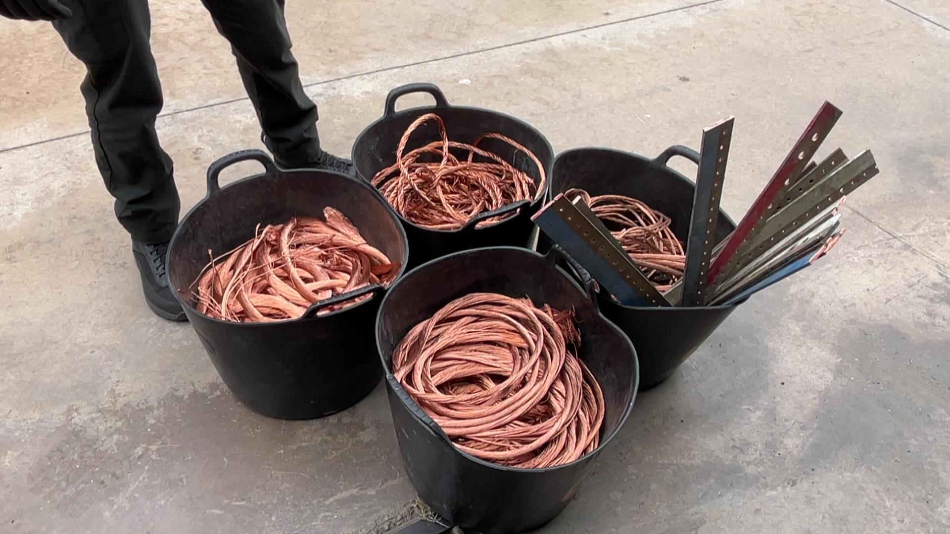 Dos detenidos por robar cobre en una empresa de Ausejo