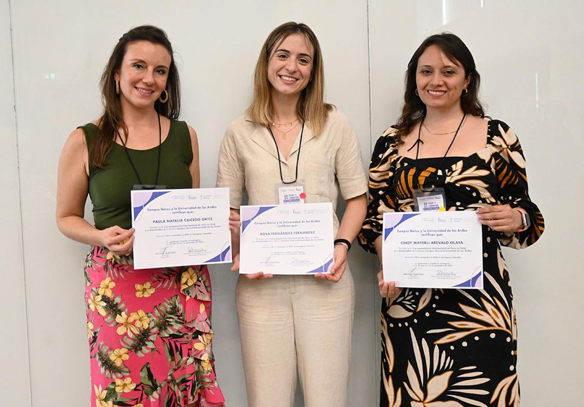 Rosa Fernández, tercera en el Certamen Internacional 'Tesis en 3 minutos'