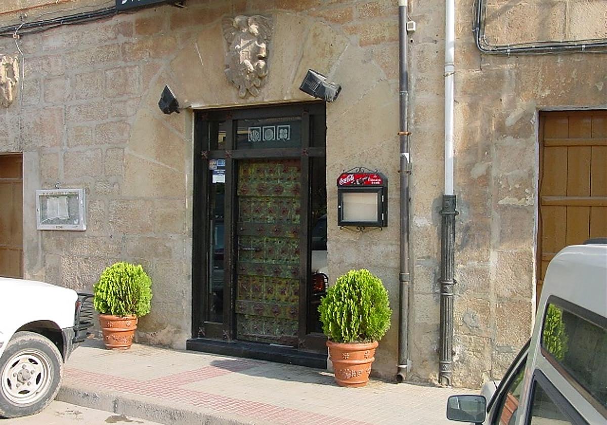 Despacho de Loterías en Fuenmayor, donde se ha vendido el décimo premiado.