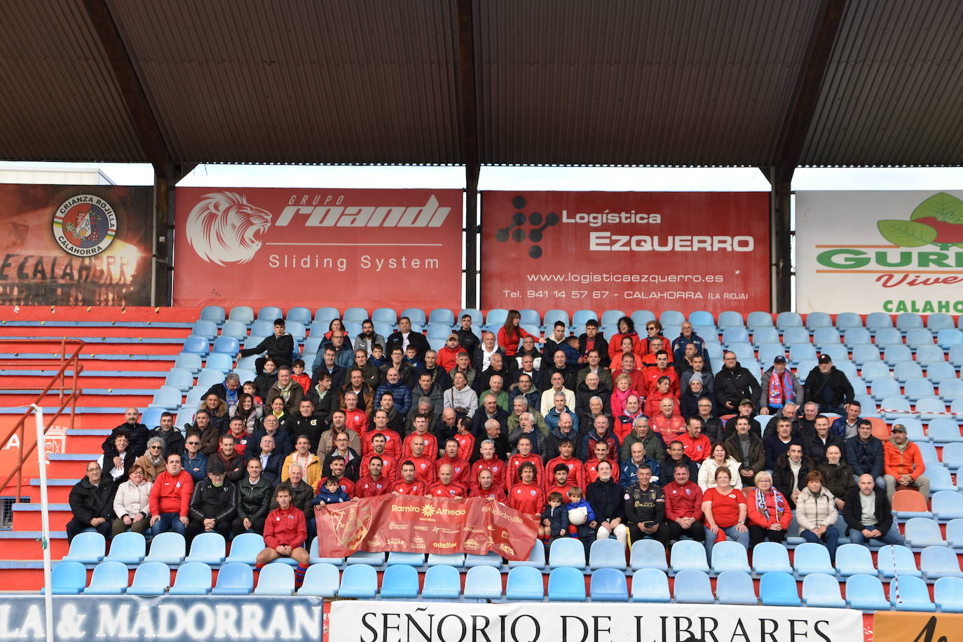 Calahorra-Athletic veteranos, en el centenario rojillo