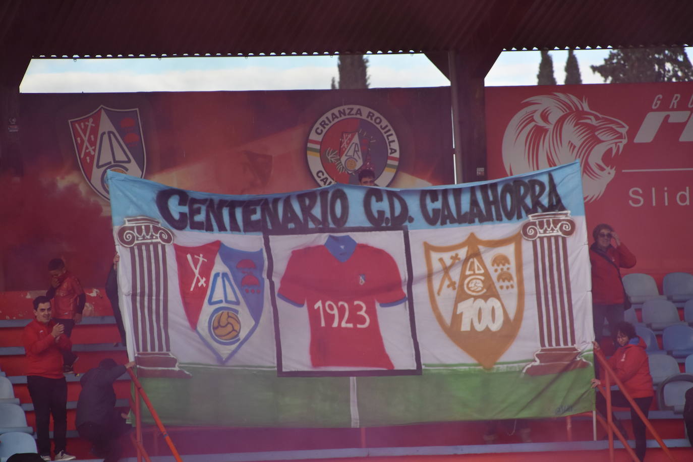 Calahorra-Athletic veteranos, en el centenario rojillo