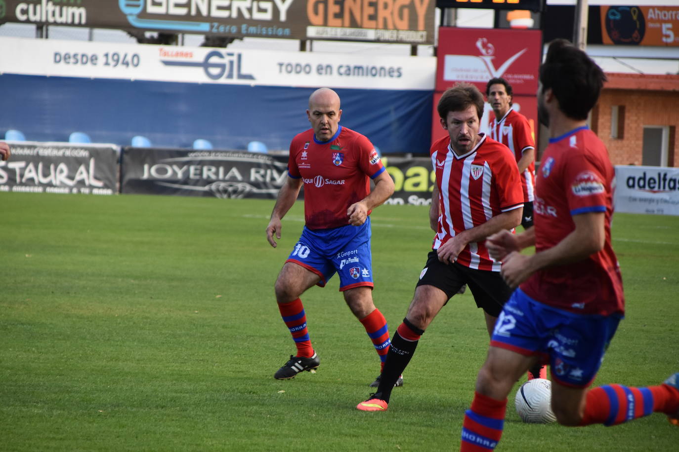 Calahorra-Athletic veteranos, en el centenario rojillo