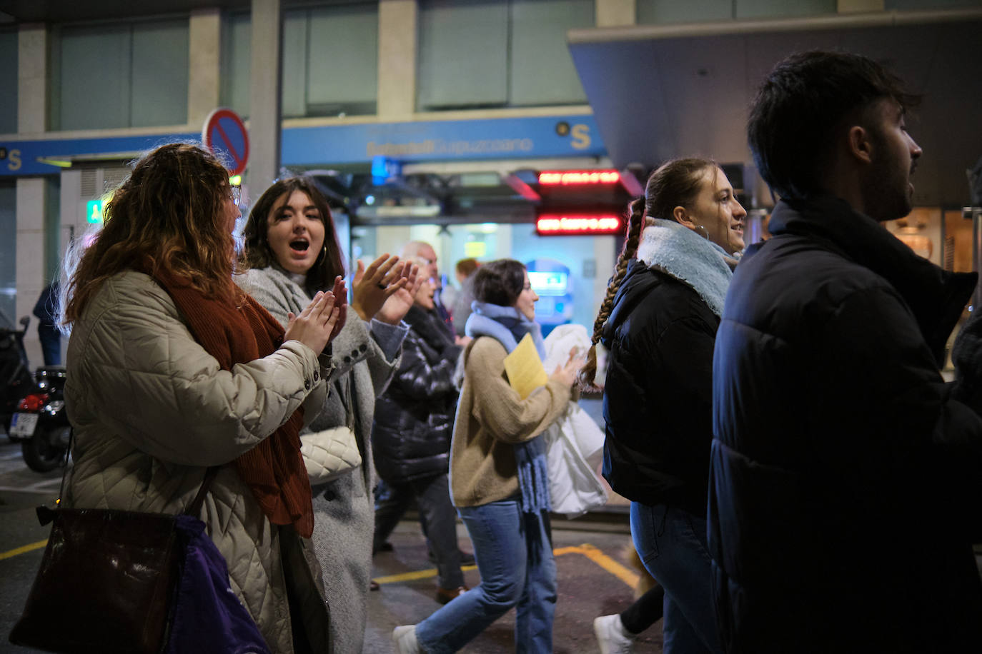 Las imágenes de la manifestación del 25N en Logroño