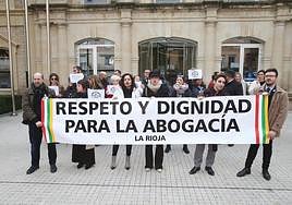 Protesta de los abogados de oficio