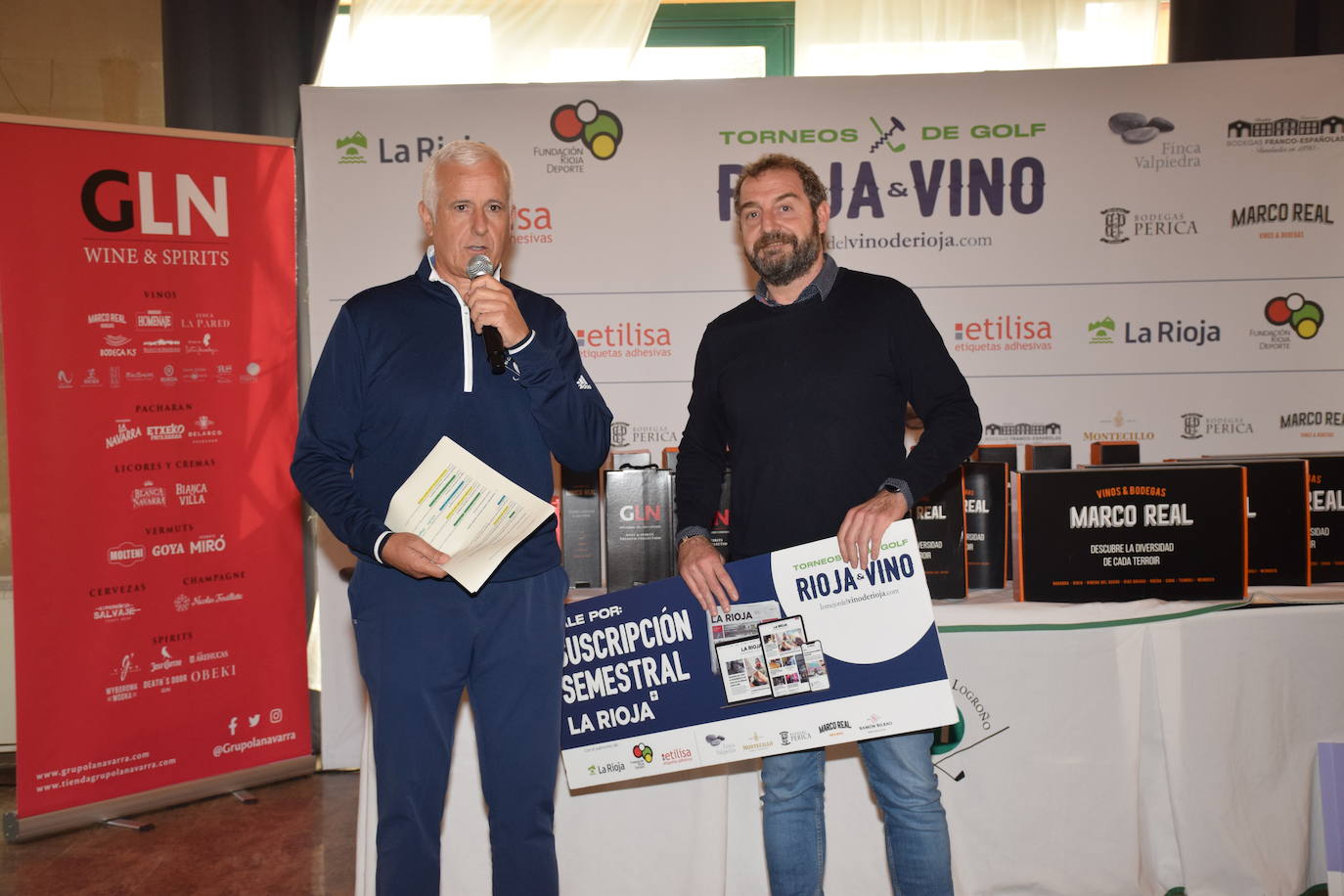 Entrega de premios del torneo Marco Real