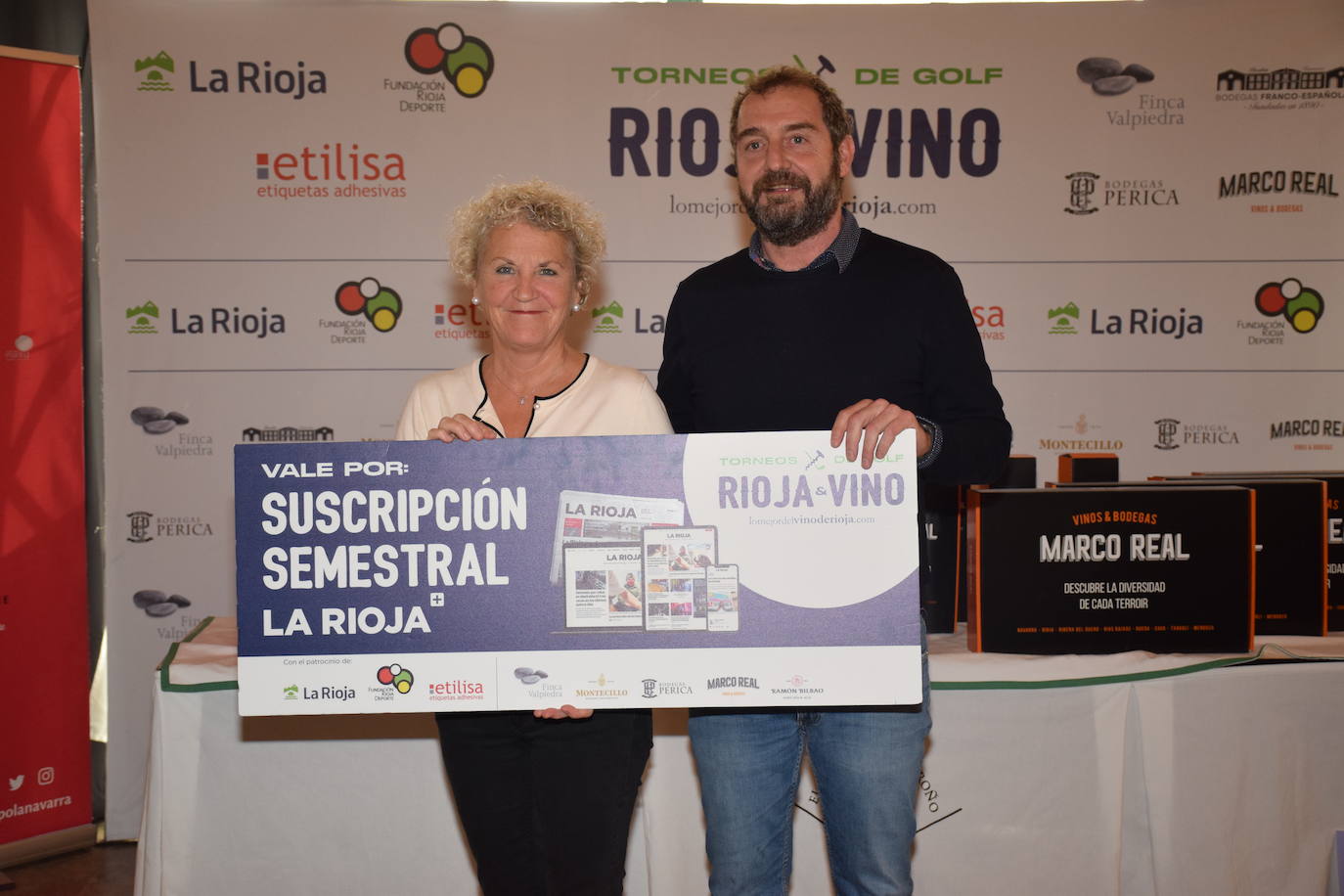 Entrega de premios del torneo Marco Real