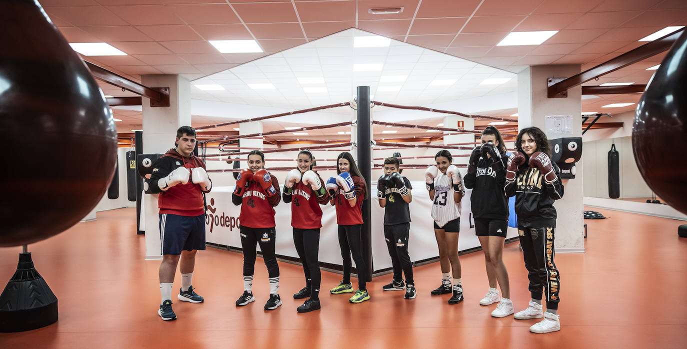 El boxeo triunfa entre las jóvenes riojanas