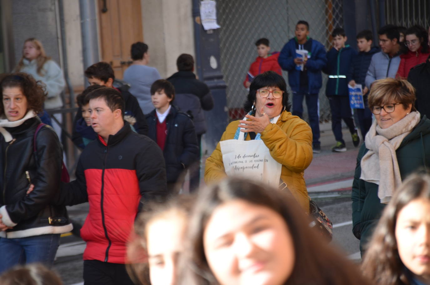 Marcha por el Día Internacional de las Personas con Discapacidad