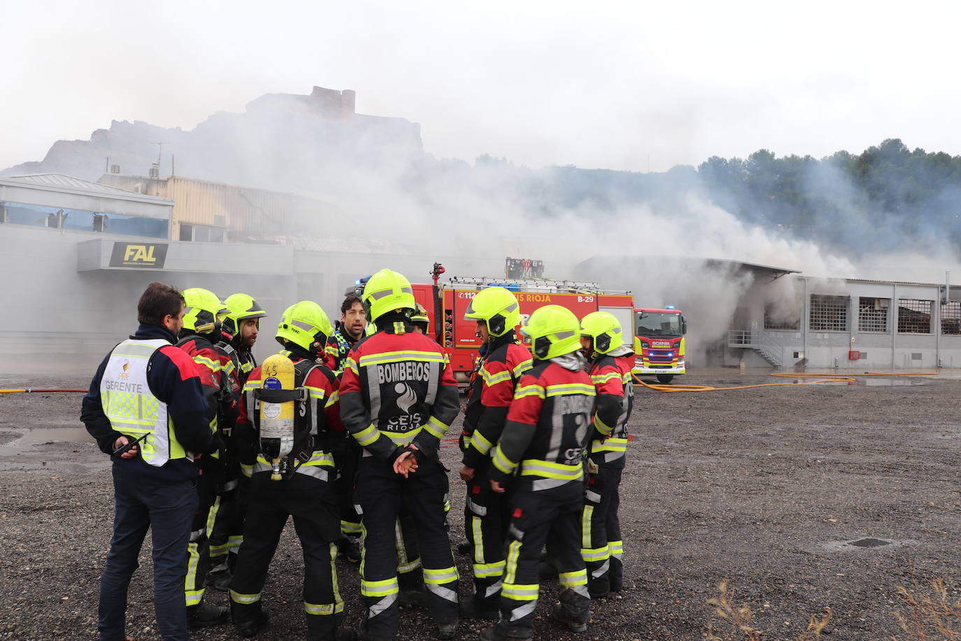 Así han quedado las instalaciones de Calzados Fal tras el incendio