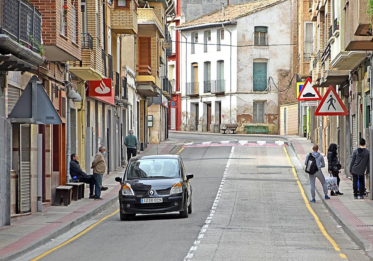 Parte de la travesía de Cervera del Río Alhama LR-284