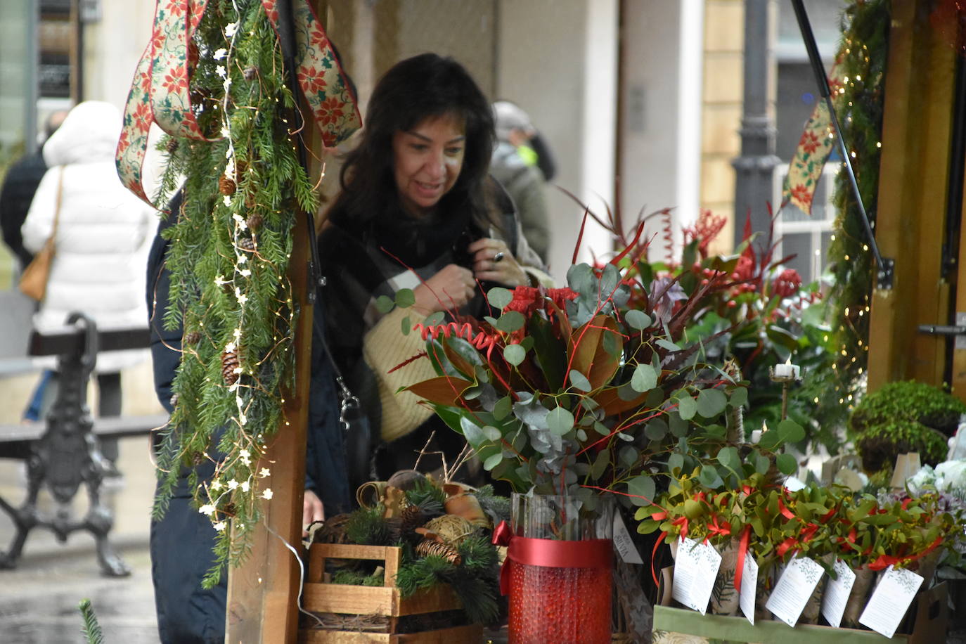 Mercado navideño en Calahorra