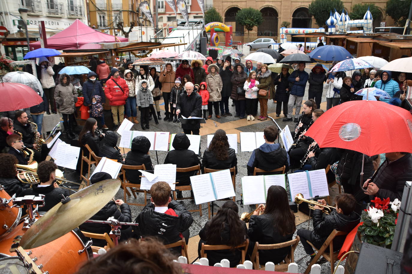 Mercado navideño en Calahorra