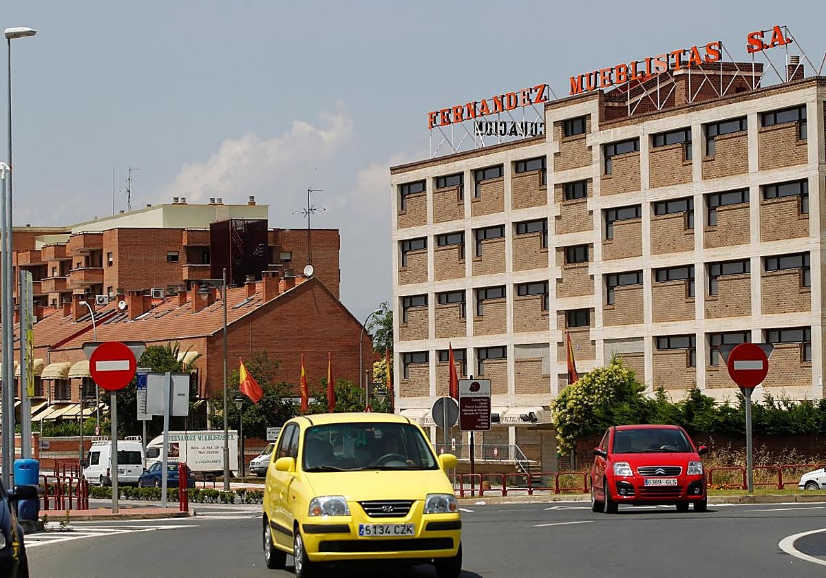 Imagen antes - Mítica entrada a Logroño