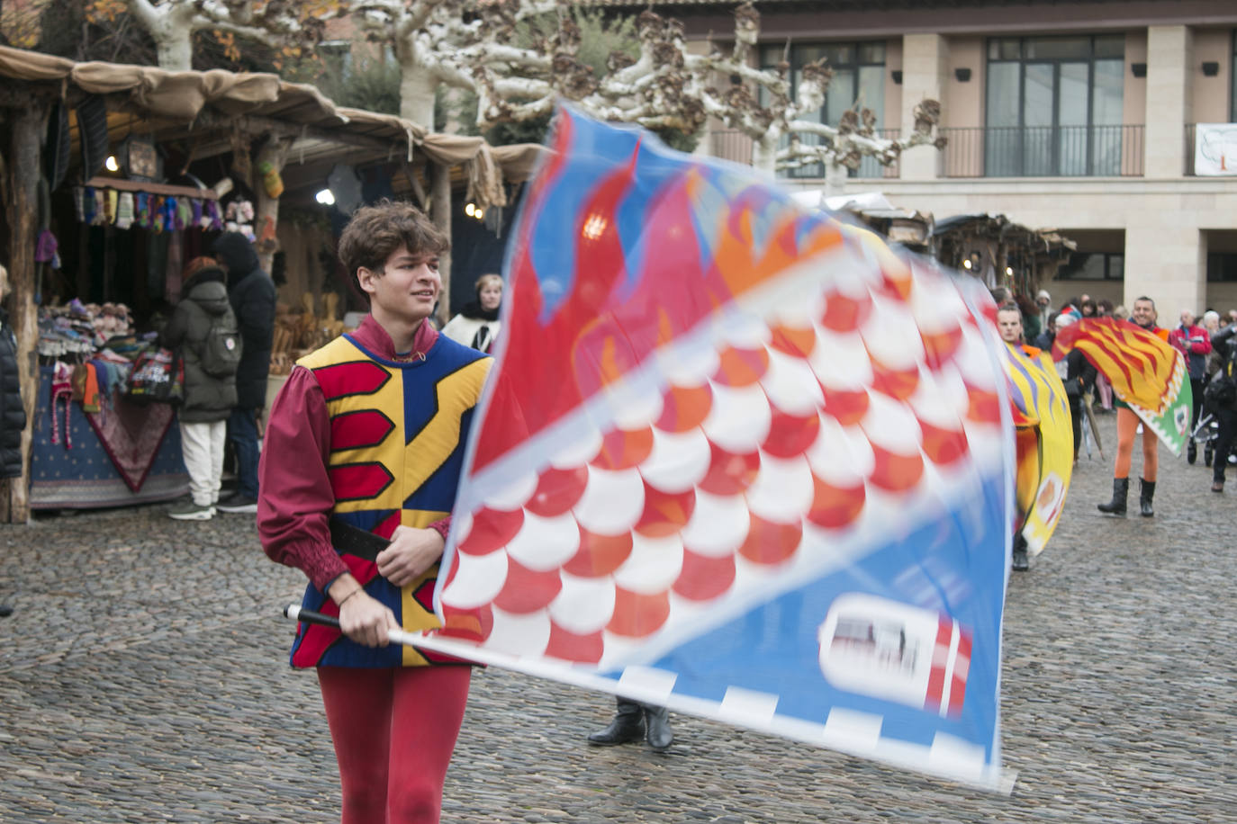 Las ferias de Santo Domingo continúan bajo la lluvia