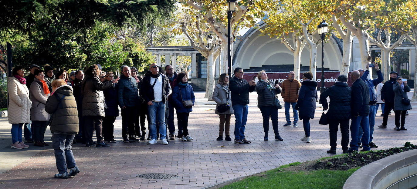 Turistas por La Rioja