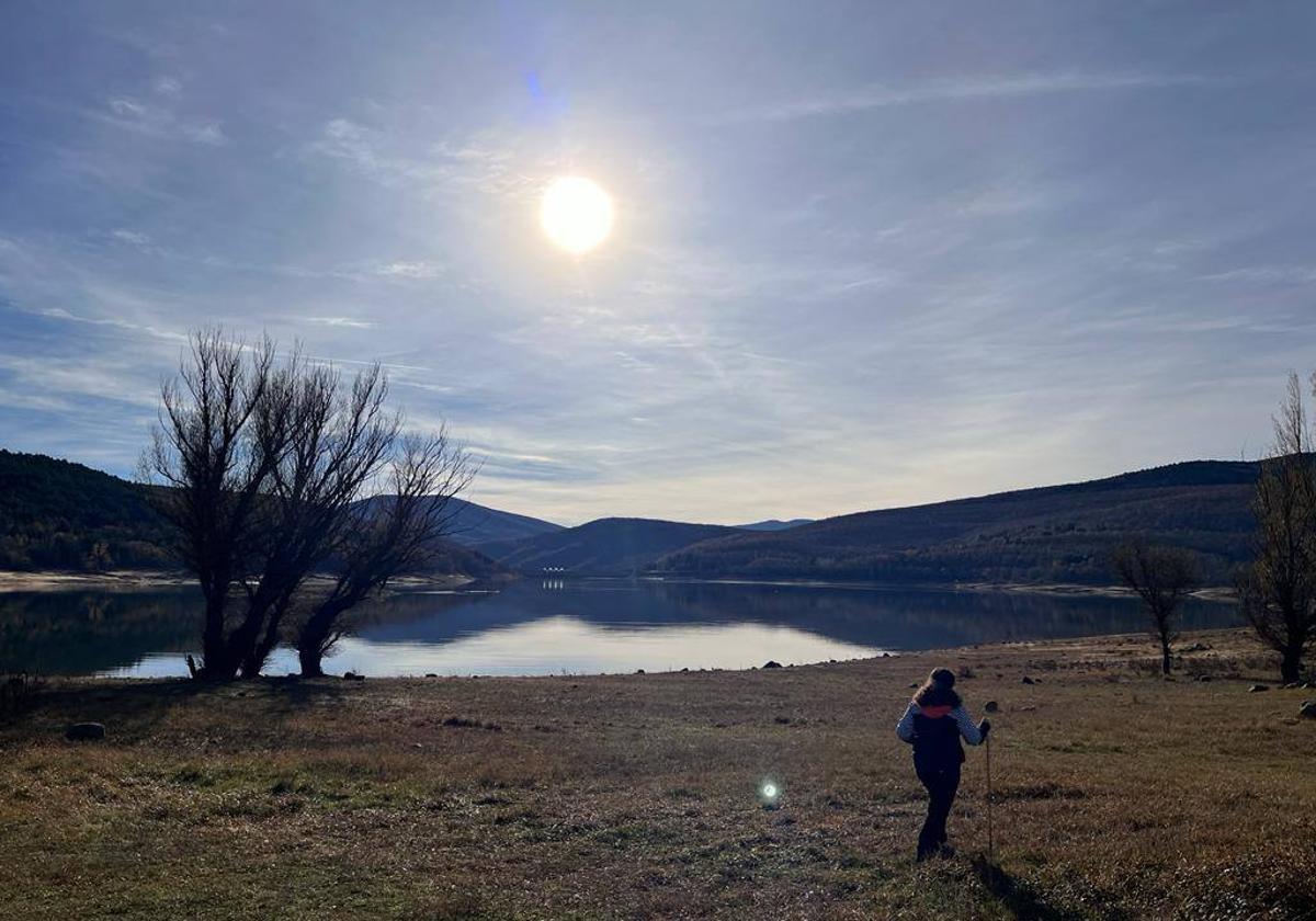 El pantano González Lacasa y la presa de Enciso, en imágenes