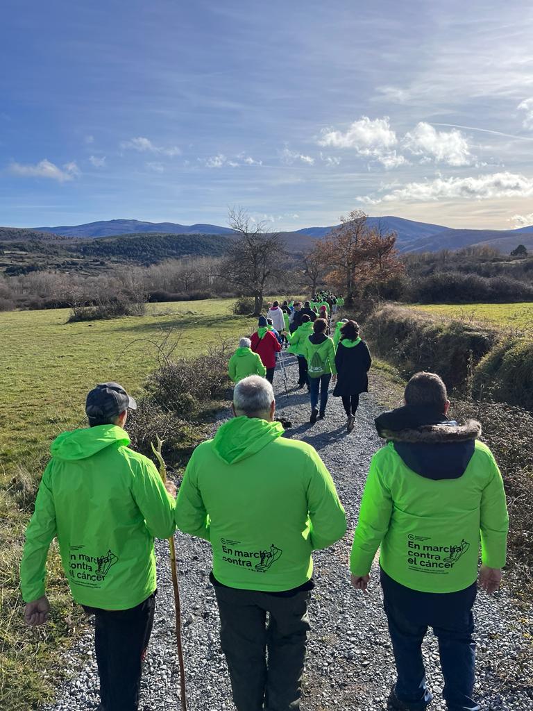 Marcha contra el cáncer en El Rasillo