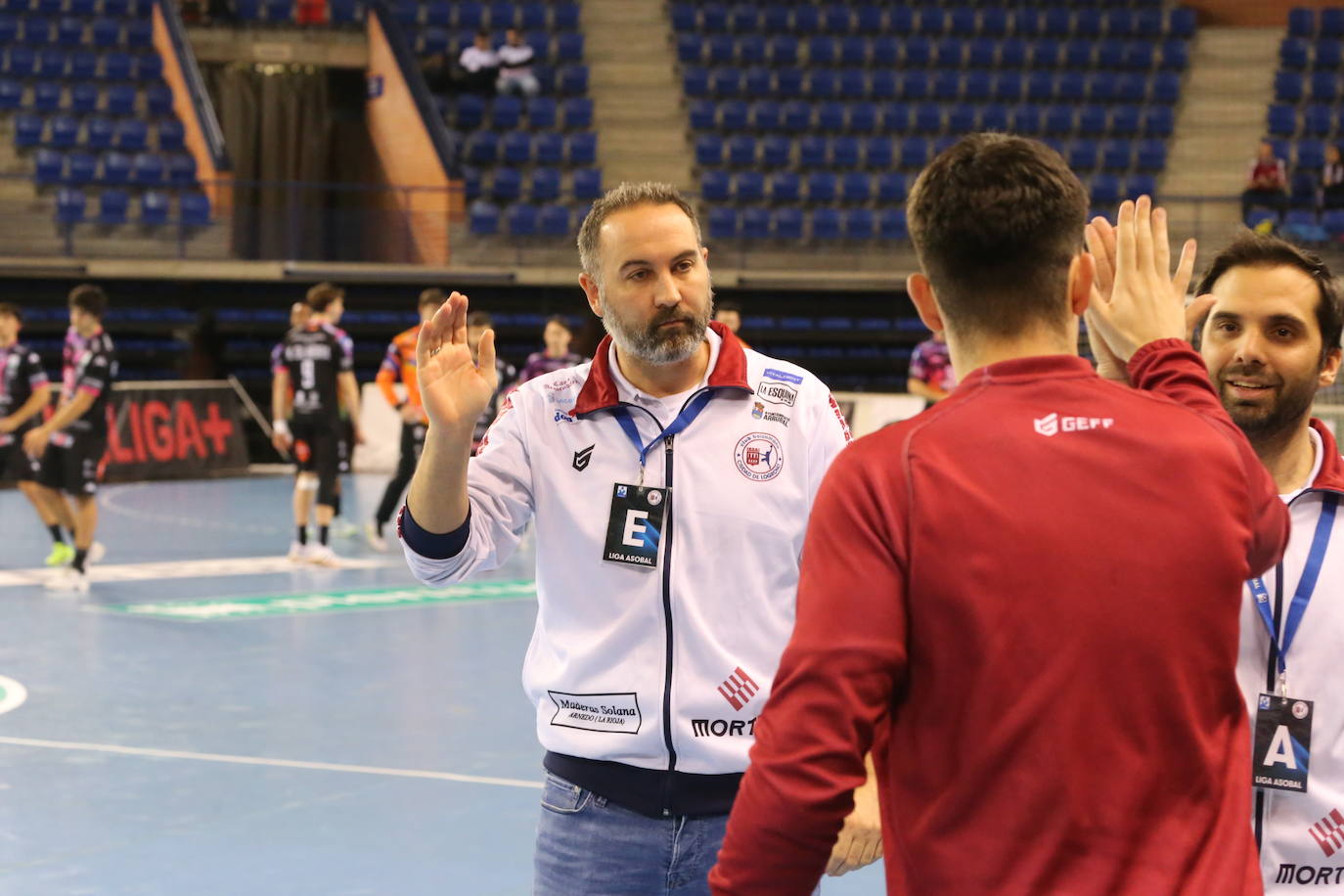 Las imágenes del Ciudad de Logroño-Ademar de León