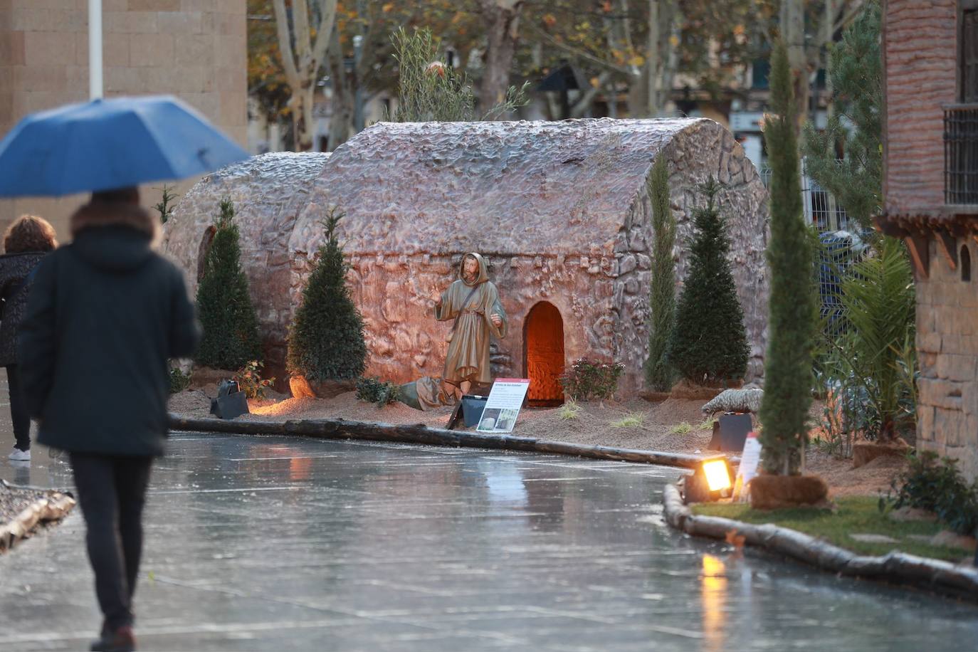 Imágenes del Belén de Logroño