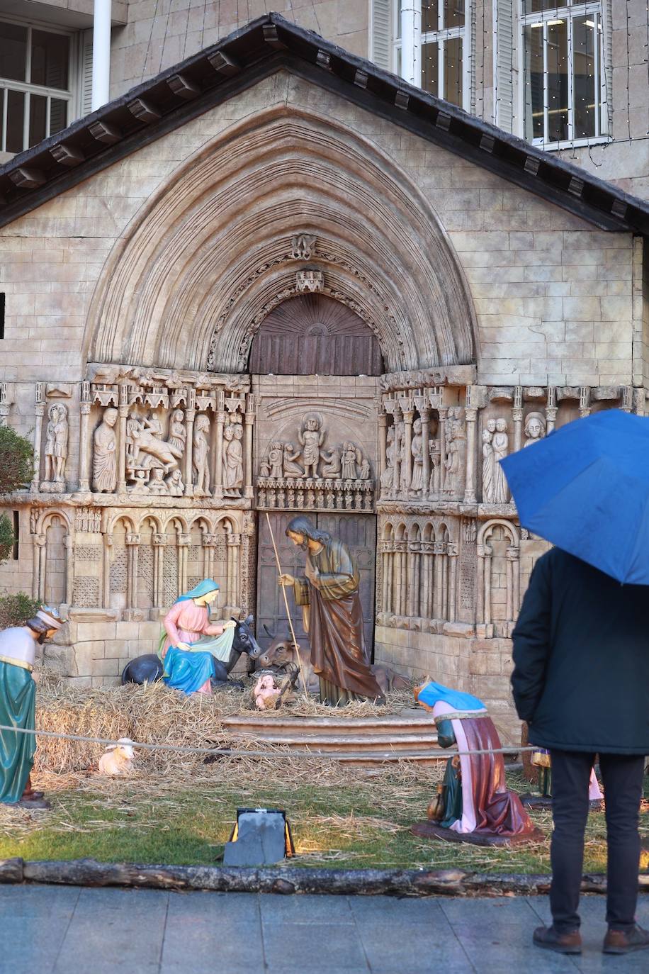 Imágenes del Belén de Logroño
