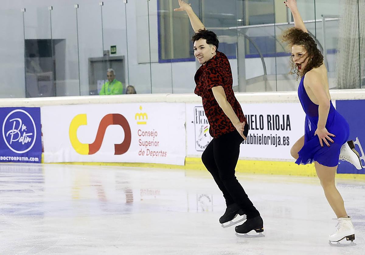 Segunda jornada del Campeonato de España de patinaje sobre hielo