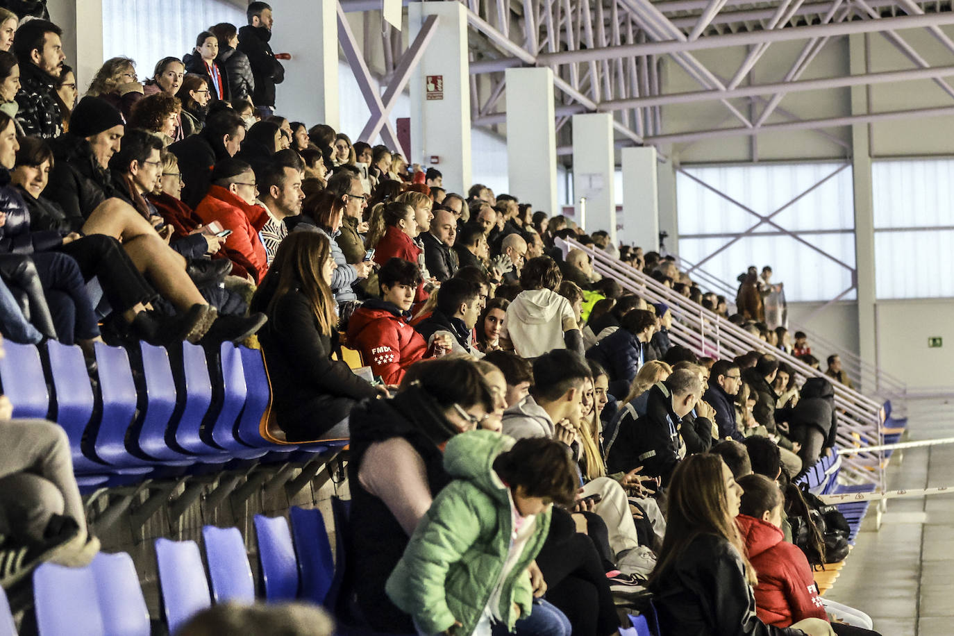 Segunda jornada del Campeonato de España de patinaje sobre hielo