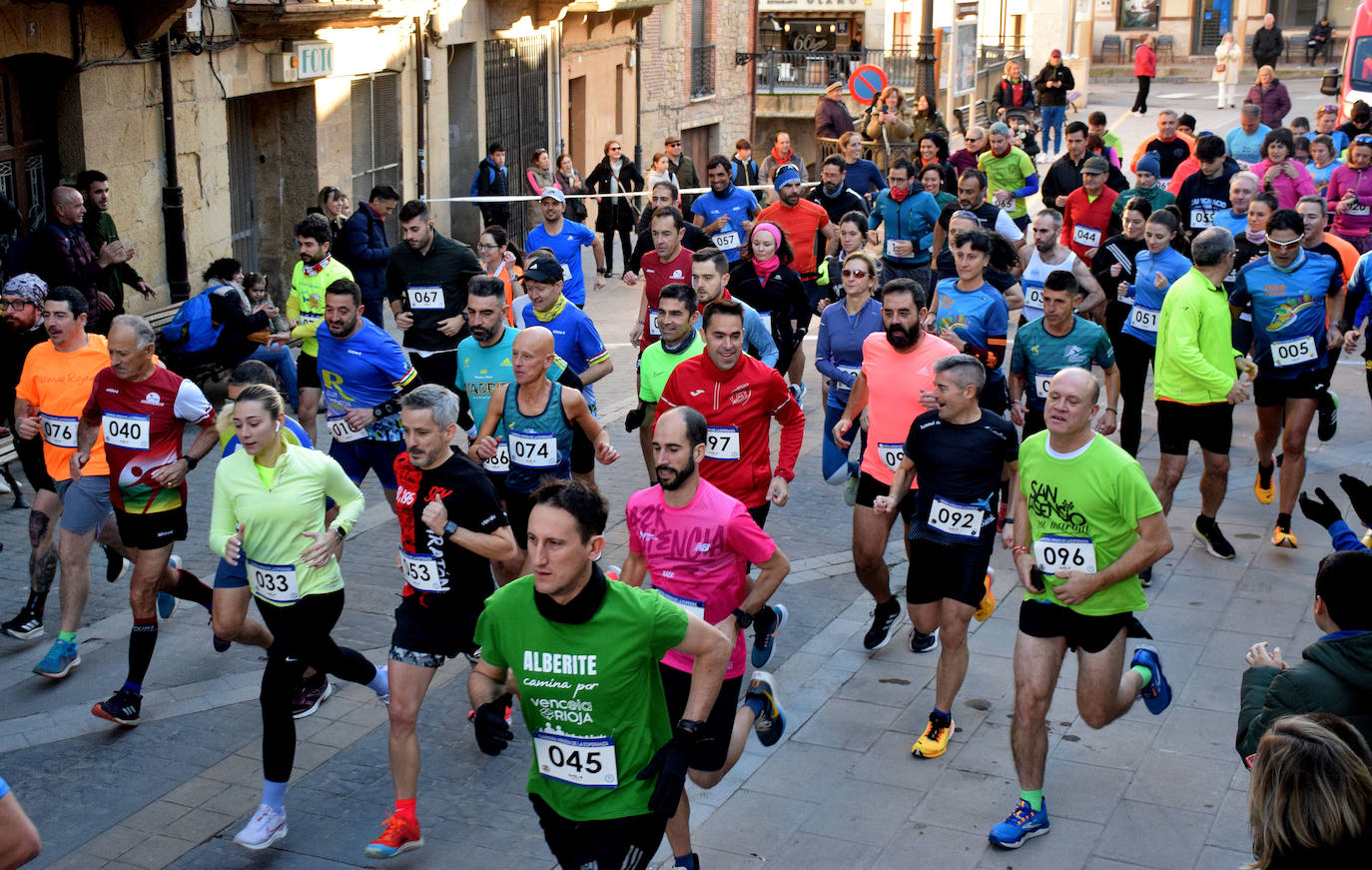 Las imágenes de la carrera popular Virgen de la Esperanza disputada en Cenicero