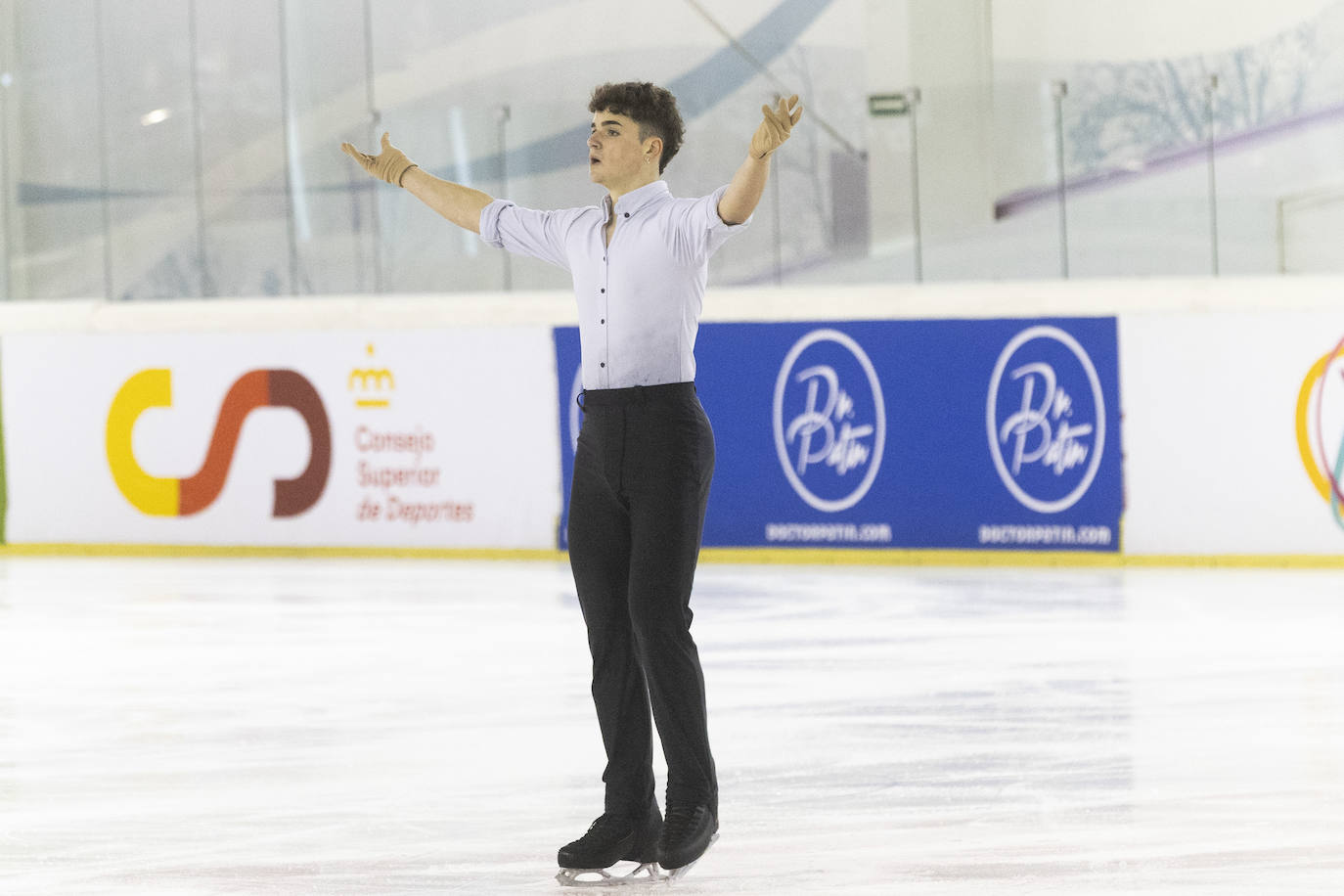 Tercera jornada del Campeonato de España de patinaje sobre hielo
