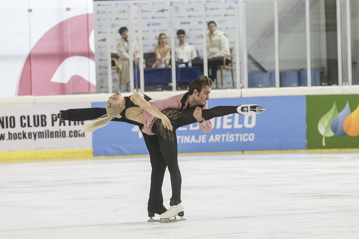 Tercera jornada del Campeonato de España de patinaje sobre hielo