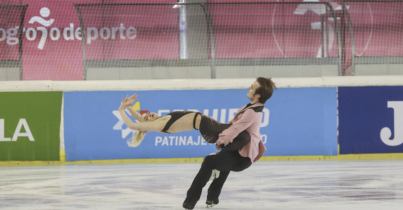 Tercera jornada del Campeonato de España de patinaje sobre hielo