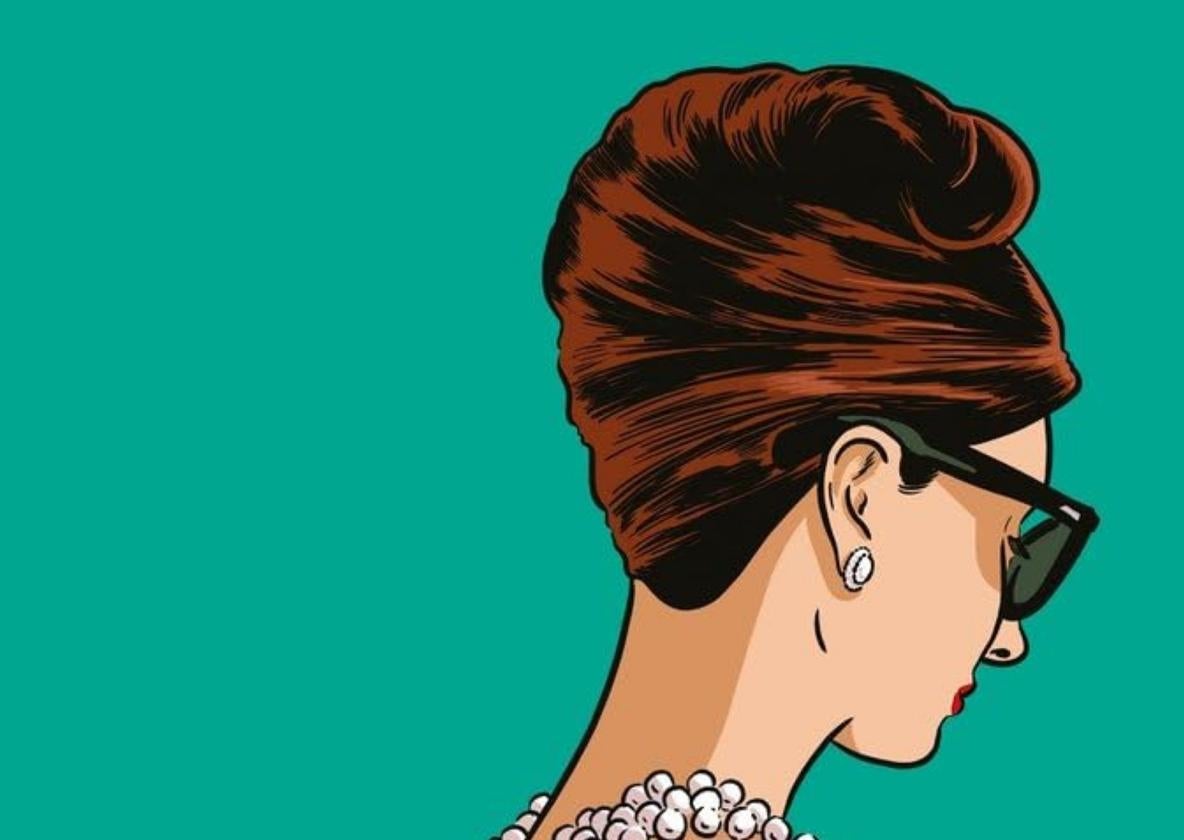 La vida de Audrey Hepburn, en viñetas