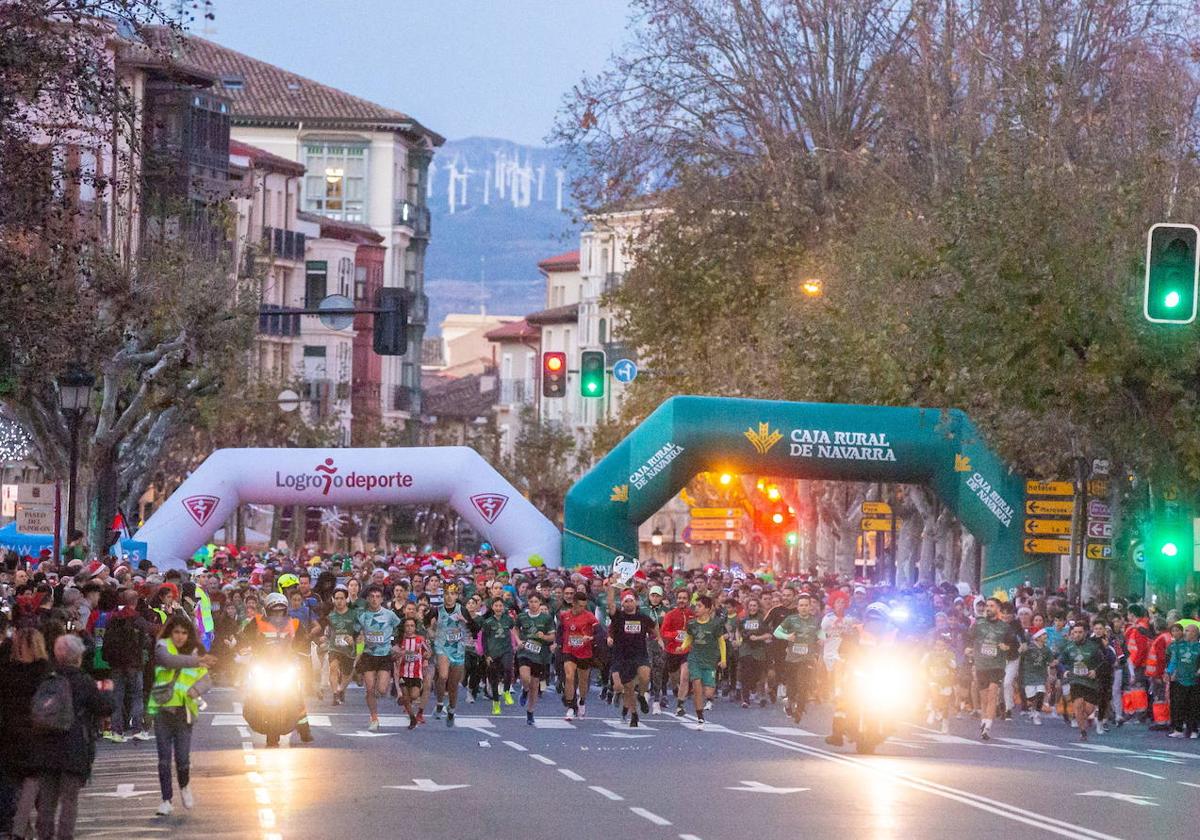 Logroño espera a unas 10.000 personas en torno a su San Silvestre