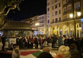 Manifestación contra la guerra en Gaza