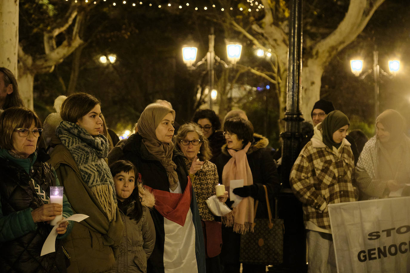 Manifestación contra la guerra en Gaza