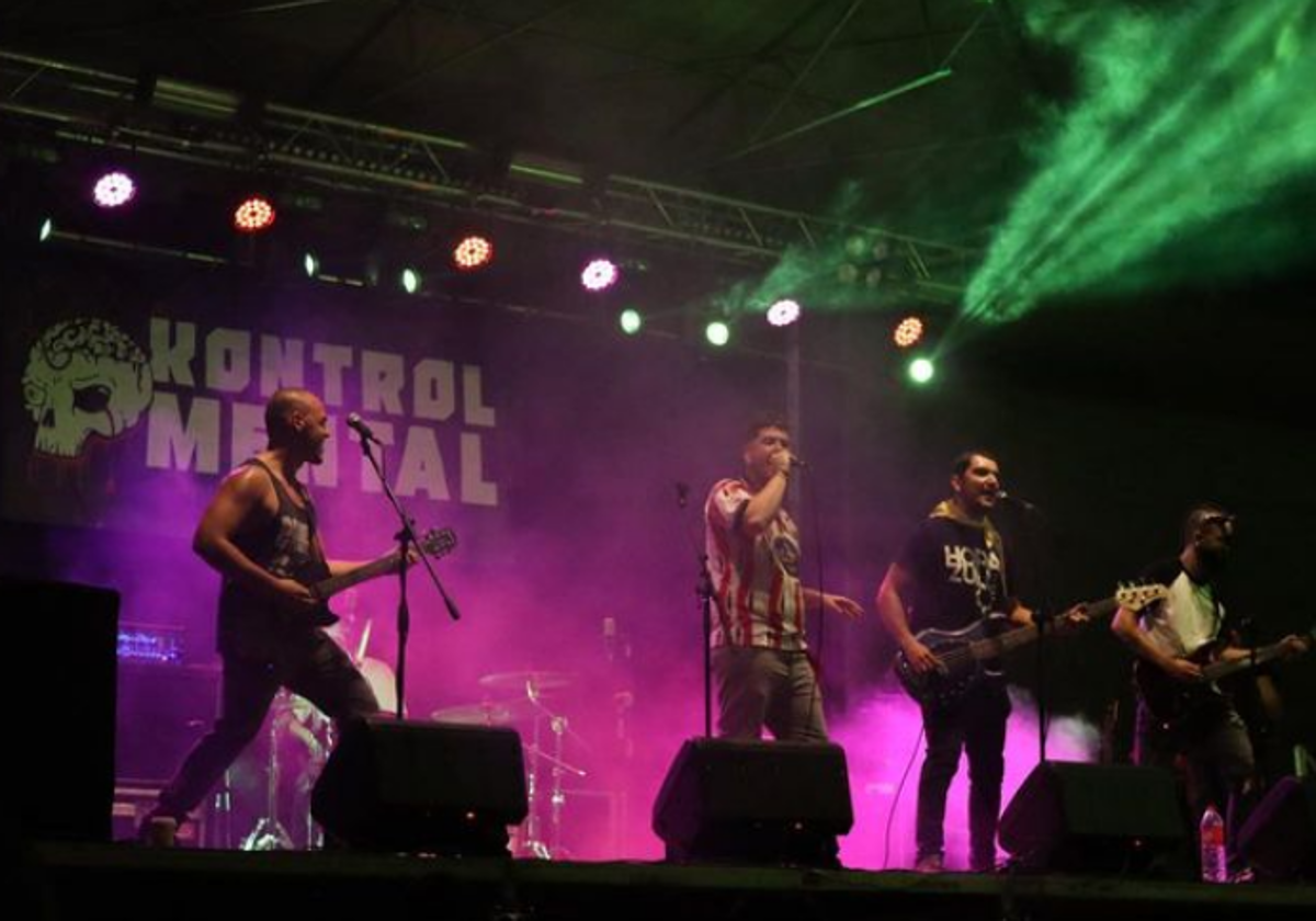 Kontrol Mental, en un concierto.